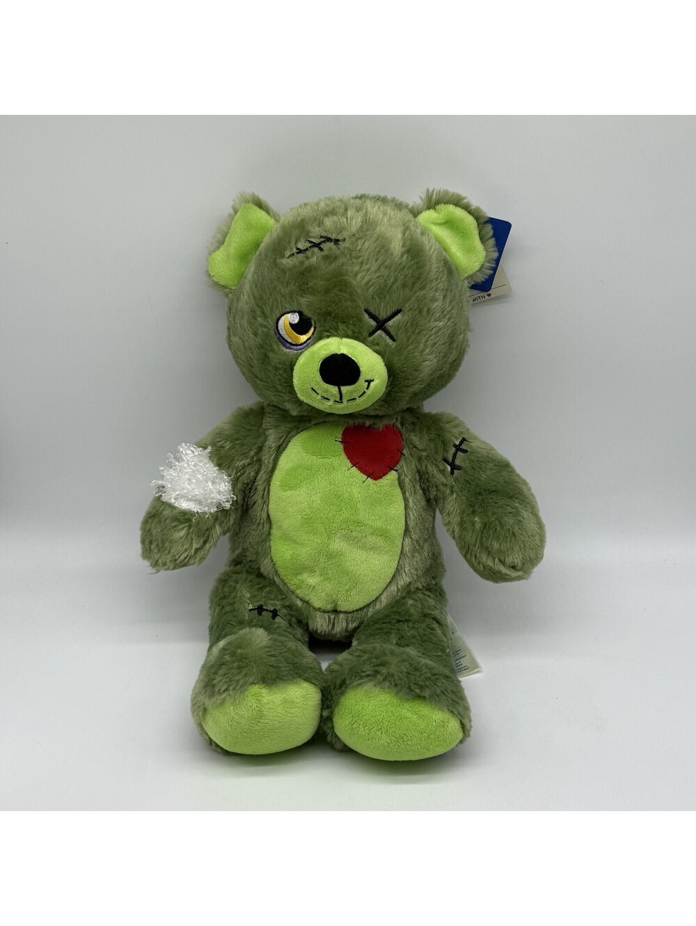 Build A Bear 16" Plush 25th Celebration Green Zombie  ZOMBEAR  Halloween NWT!